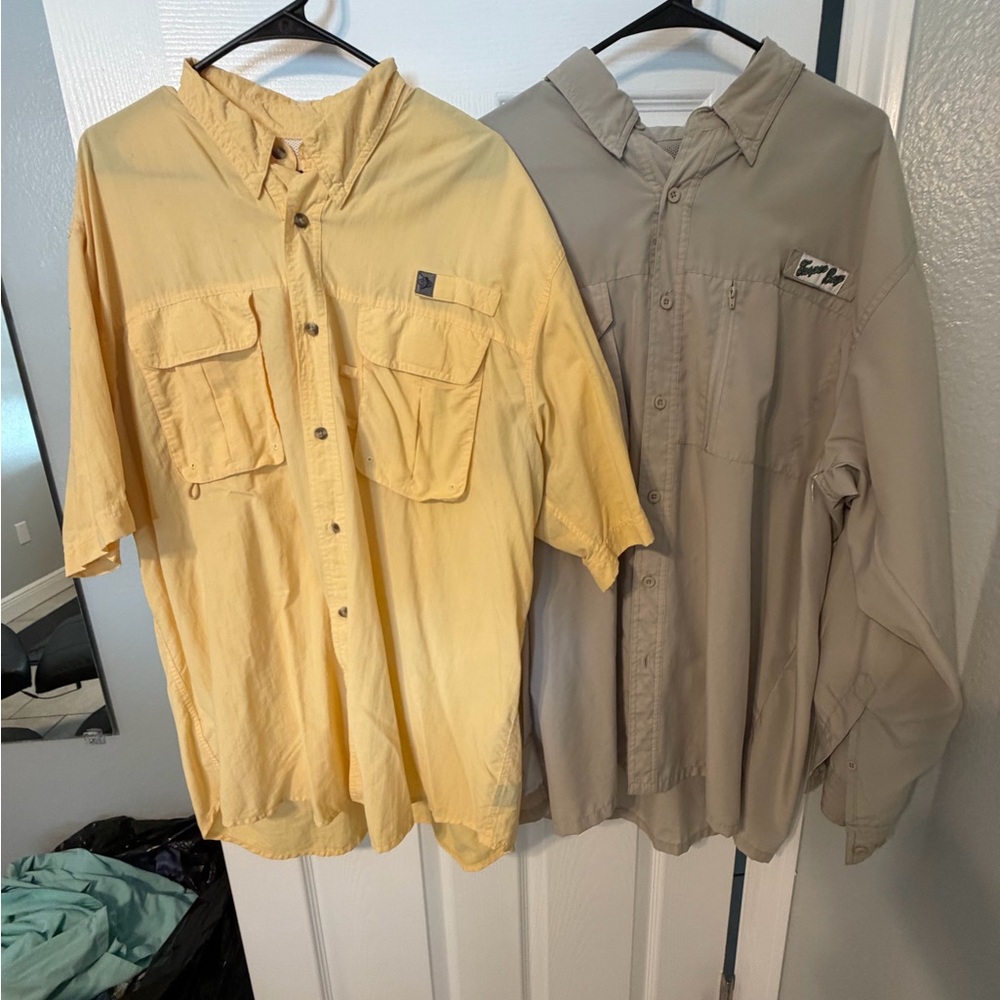 Men’s Lot Reel Legends + Vented Shirts Sz XL